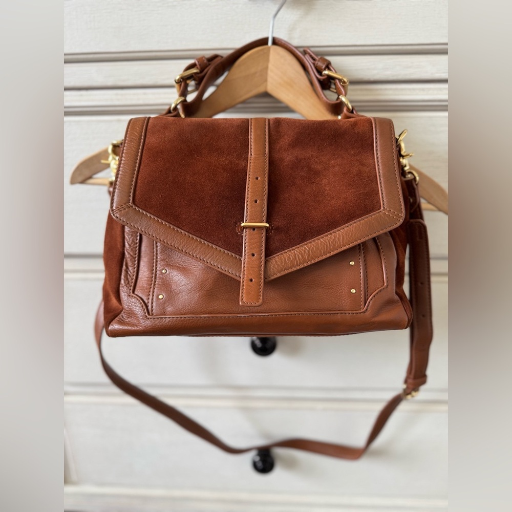 Tory Burch rare suede leather purse